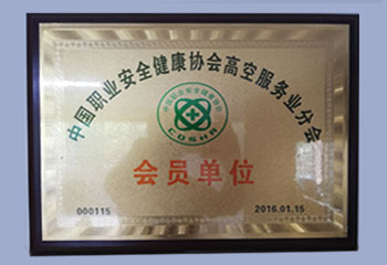 中國職業安全健康協會高空服務業分會會員單位